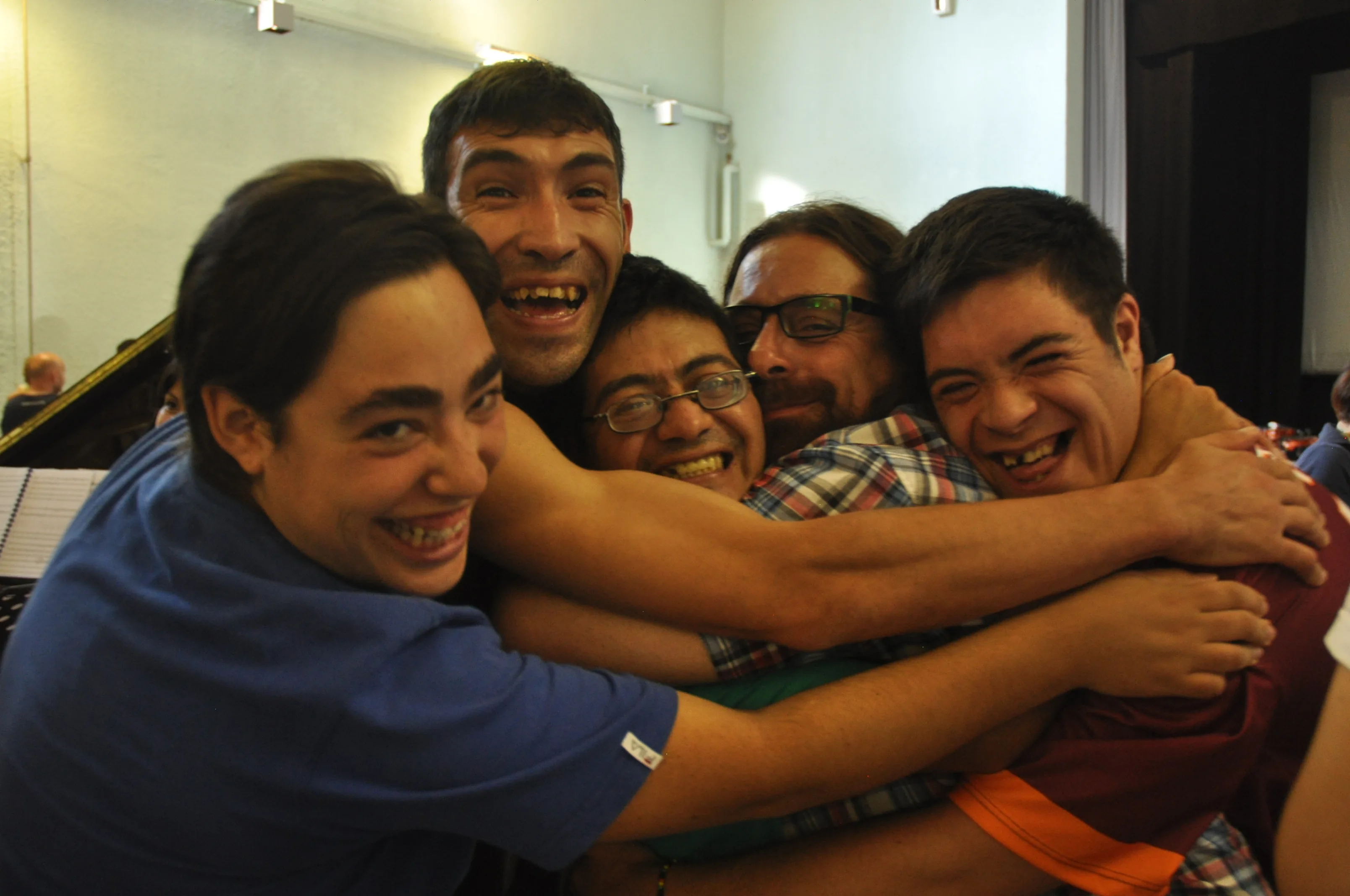 Participantes de Cre Arte en un viaje cultural