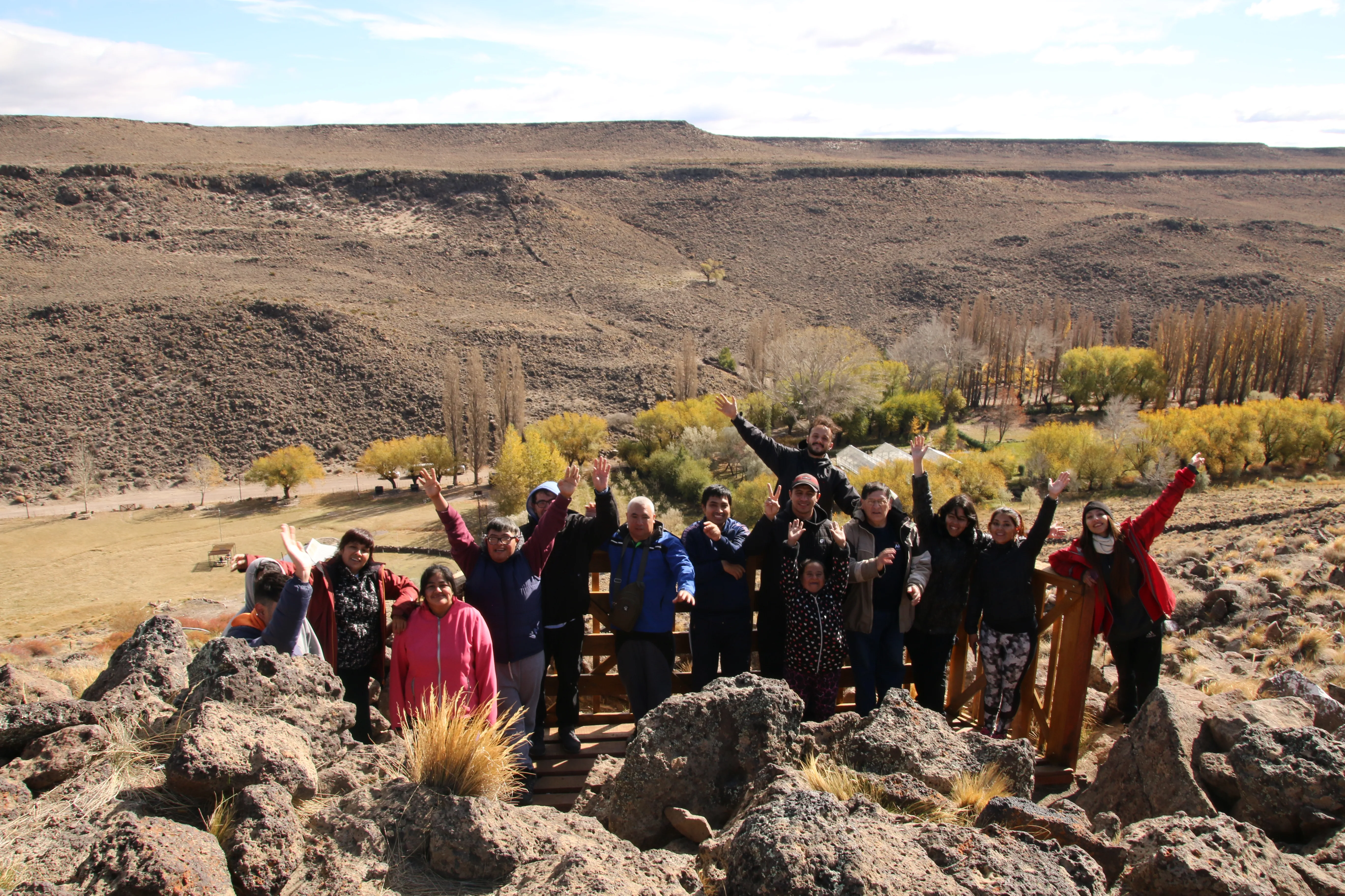 Actividades comunitarias de Cre Arte en Jacobacci