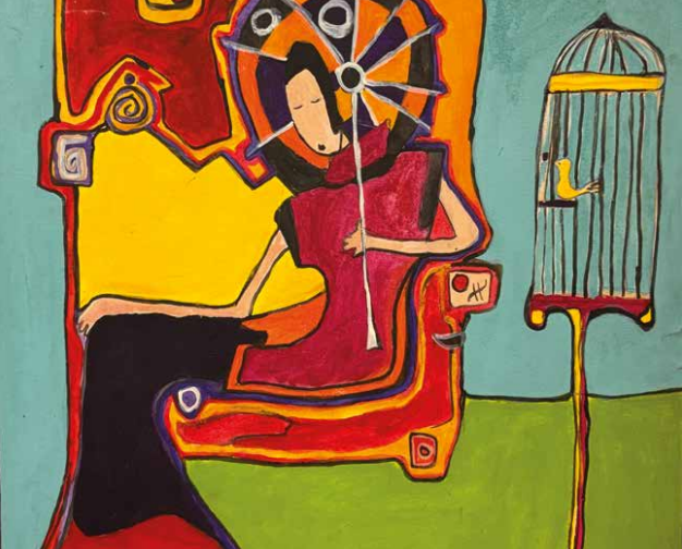 Pintura artística realizada en los talleres de Cre Arte