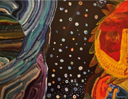 Creación artística del taller de pintura de Cre Arte